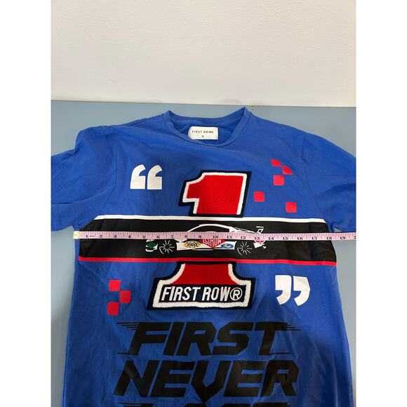 First Row t shirt size S blue car theme - Picture 6 of 6